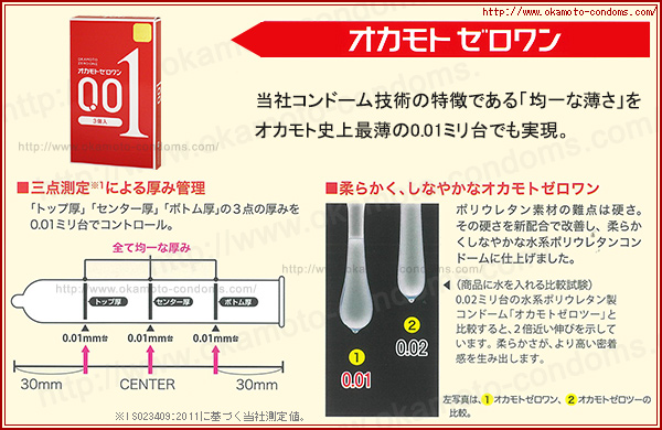 裏表 オカモト コンドーム